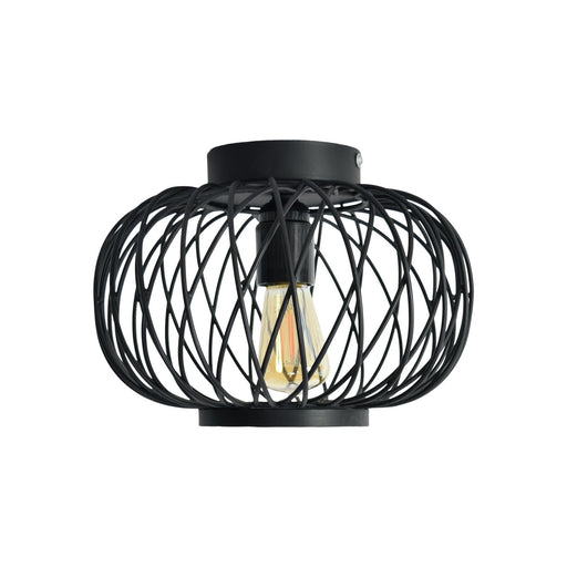 Urban Interiors Plafondlamp Twist Ø25cm - Zwart - ThatLyfeStyle