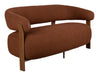 Sohome 2-zits Bank Rosemarijn 135cm, Geweven stof - Bruin
