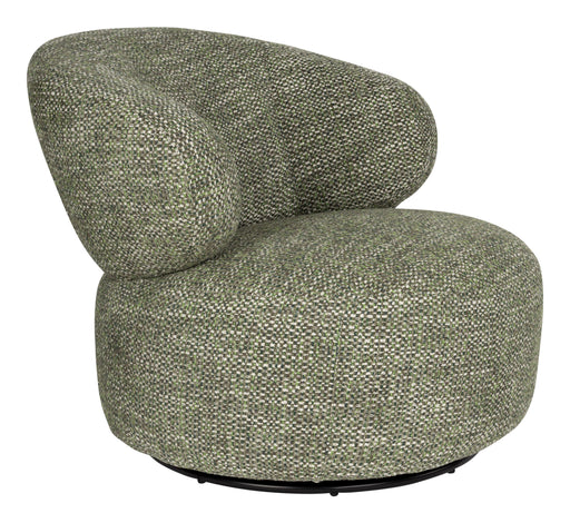 Dutchbone Fauteuil Walter Grof geweven stof - Groen