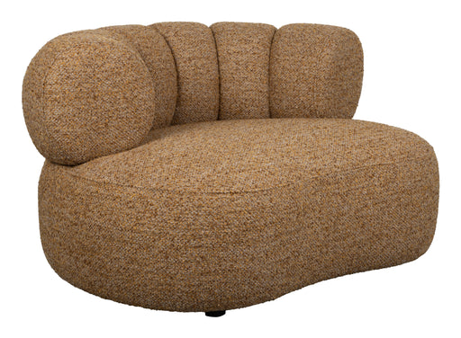 Dutchbone Fauteuil Duvane Bouclé - Bruin