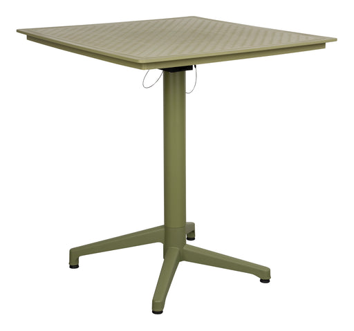 ZILT Outdoor Bistrotafel Jameeka Inklapbaar, 70 x 70cm - Groen - ThatLyfeStyle