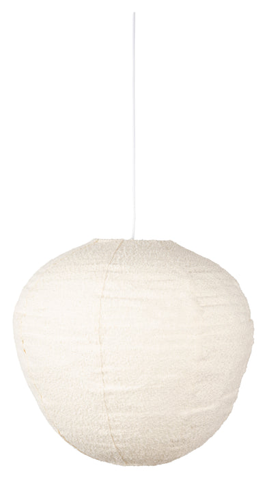 Zuiver Hanglamp Cocoon Bouclé, 45cm - Wit