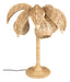 Dutchbone Tafellamp Palmtree Wicker, 65cm hoog - Naturel