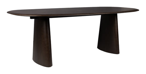 ZILT Ovale Eettafel Mano 220 x 110 cm - Walnoot - Ovaal