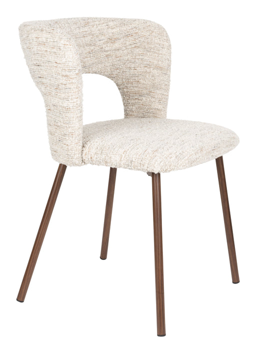 ZILT Eetkamerstoel Chelsea Geweven stof - Beige