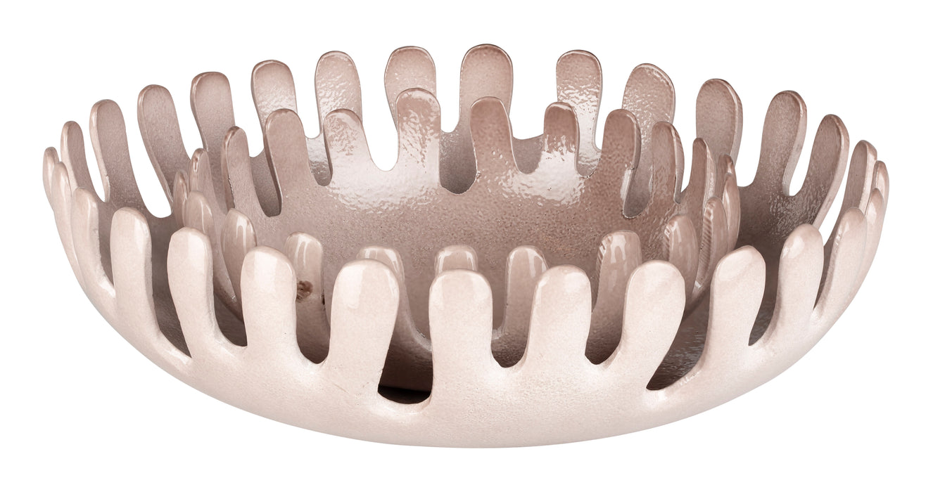 Zuiver Schaal Onda Set van 2 stuks - Taupe
