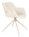 Zuiver Draaibare Eetkamerstoel Doulton Stof - Beige