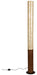 Dutchbone Vloerlamp Beam Eikenhout en acryl, 150cm hoog - Bruin