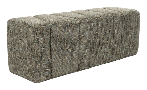ZILT Bankje Dany Chenille, 120cm - Groen