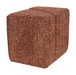 ZILT Poef Dany Chenille - Terracotta