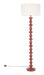 ZILT Vloerlamp Pam 160cm - Roodbruin