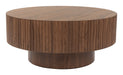 ZILT Ronde Salontafel Bryn Walnoot, Ø80cm