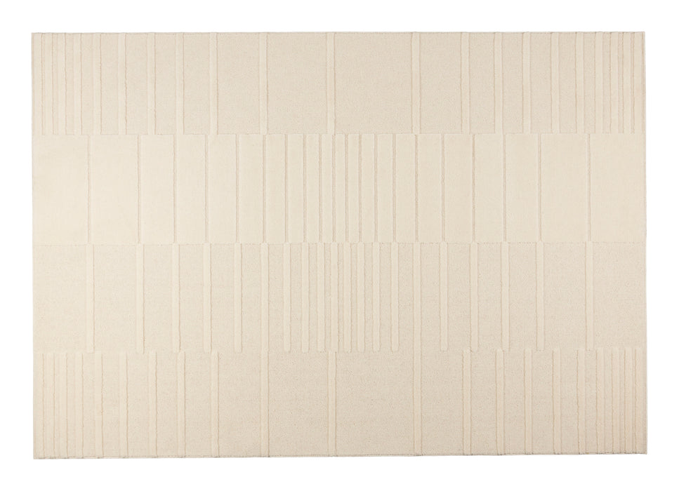 Zuiver Vloerkleed Crossing Wol, 200 x 300cm - Beige