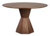 Zuiver Ronde Eettafel Lotus Walnoot, Ø120cm