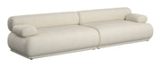 Zuiver 3-zits Bank Rembrandt 316cm, Ribstof - Beige