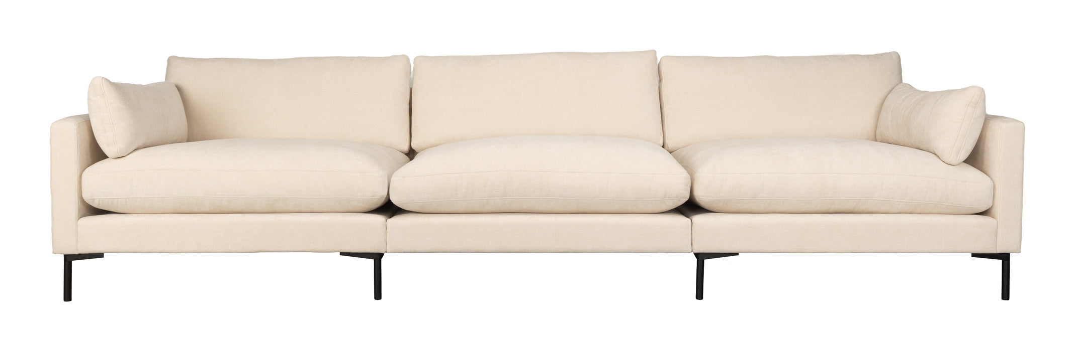 Zuiver 4,5-zits Bank Summer 335cm, Stof - Beige