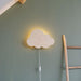 Houten wandlamp kinderkamer | Wolkie - blank