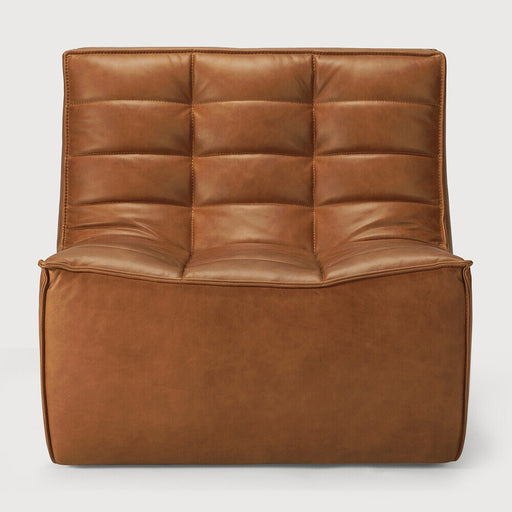 Ethnicraft Modulaire Bank N701 Leder, 1-zits - Old Saddle