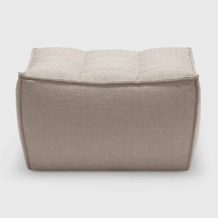 Ethnicraft Voetbank N701 UK Residentieel - Beige