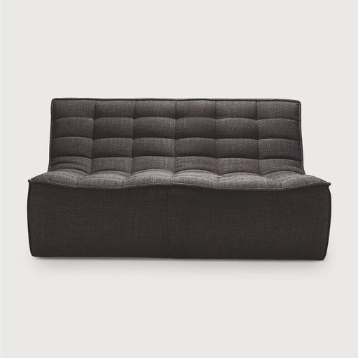 Ethnicraft Modulaire Bank N701 Dark Grey UK Residentieel 2-zits - Donkergrijs - ThatLyfeStyle