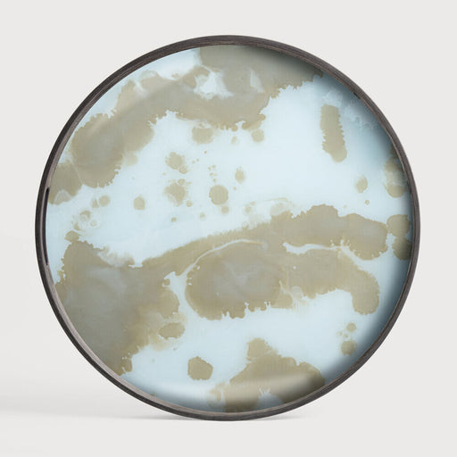 Ethnicraft Rond Dienblad Mystic Gold 48cm - Mist Gold - ThatLyfeStyle