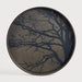 Ethnicraft Rond Dienblad Black Tree 61cm - Zwart