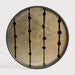 Ethnicraft Rond Dienblad Gilded Layers 48cm - Goud