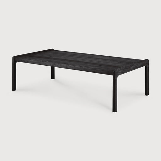 Ethnicraft Outdoor Salontafel Jack Teakhout 120 x 65 cm - Zwart