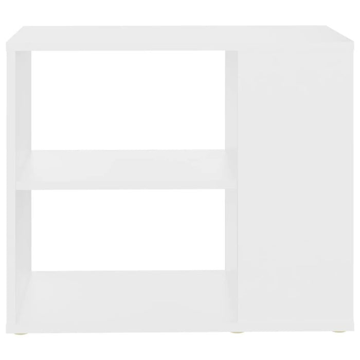 Prolenta Premium - Bijzetkast 60x30x50 cm bewerkt hout wit