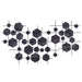 Beliani - FLEROVIUM - Wanddecoratie - Goud - IJzer - ThatLyfeStyle