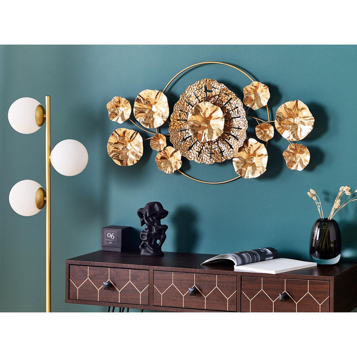 Beliani - CHROMIUM - Wanddecoratie - Goud - IJzer