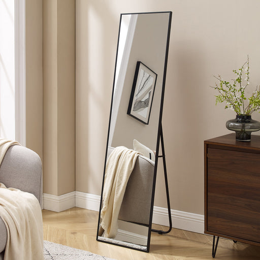 Artistiq Staande Spiegel Joselito 150 x 40cm - zwart - Passpiegel