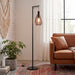 BASE Vloerlamp Aislynn 1-lamps, Glas - Smoke