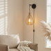 BASE Wandlamp Aislynn 1-lamps, Glas - Amber