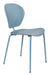 Zuiver Eetkamerstoel The Ocean Gerecycled kunststof - Ocean Blue
