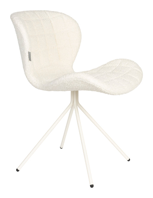 Zuiver Eetkamerstoel OMG Chenille - Off White