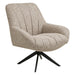 Nest of Nora Fauteuil draaibaar - Zwarte poten - Grijs