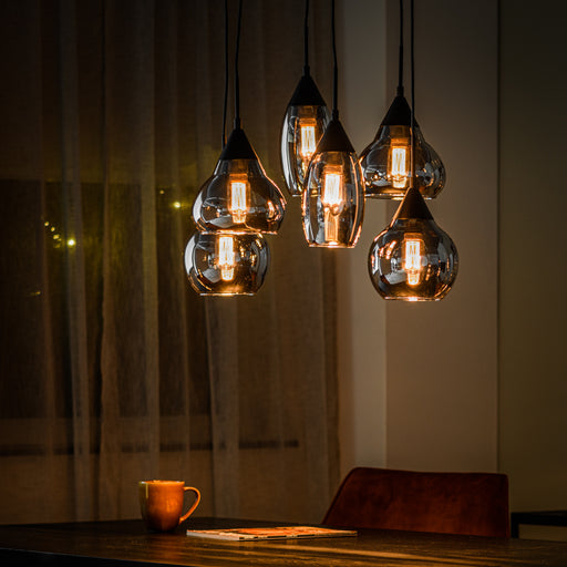 BASE Hanglamp Nino 6-lamps - Smoke - ThatLyfeStyle
