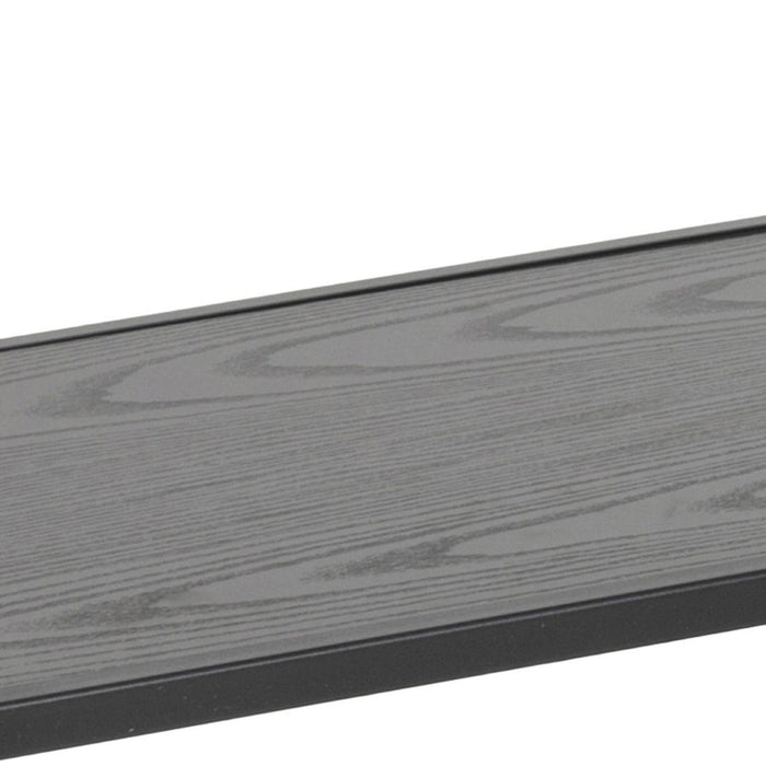 Vic houten open kast zwart - 114 x 78 cm