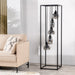 BASE Vloerlamp Sherice 5-lamps, Glas - Smoke