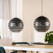 BASE Hanglamp Lando 2-lamps - Zwart