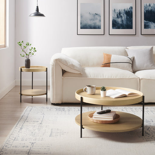 Artistiq Salontafel Sylver set van 2 - naturel