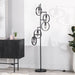 BASE Vloerlamp Zainab 5-lamps - Zwart