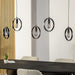 BASE Hanglamp Jadine 5-lamps - Zwart