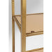 Kare Design Boekenkast Loft Gold 195x115 cm - ThatLyfeStyle