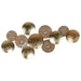 Beliani - THALLIUM - Wanddecoratie - Goud - Ijzer - ThatLyfeStyle