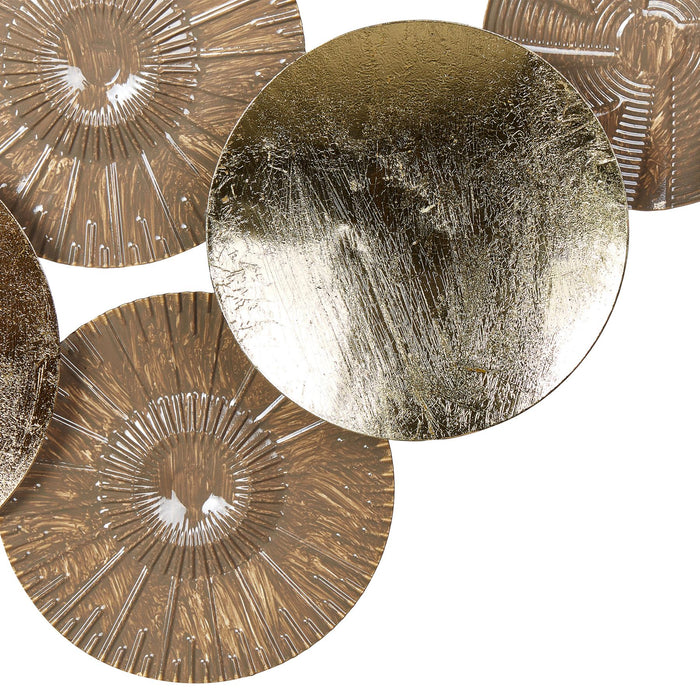 Beliani - THALLIUM - Wanddecoratie - Goud - Ijzer - ThatLyfeStyle