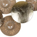 Beliani - THALLIUM - Wanddecoratie - Goud - Ijzer - ThatLyfeStyle