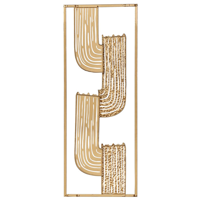 Beliani - THULIUM - Wanddecoratie - Goud - Ijzer - ThatLyfeStyle