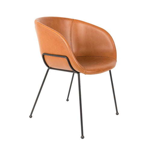 Zuiver Eetkamerstoel Feston PU leder